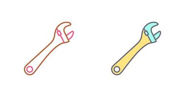 Wrench Icon Design vector