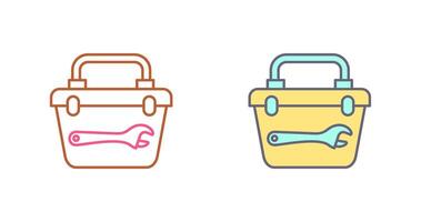 Toolbox Icon Design vector