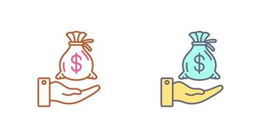 Income Icon Design vector