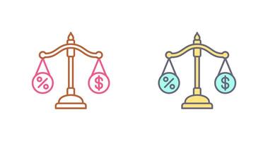 Scale Icon Design vector