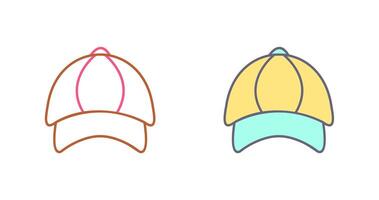 P Cap Icon Design vector