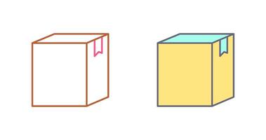 Box Icon Design vector