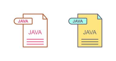 Java Icon Design vector