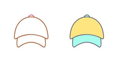 diseño de icono de gorra vector