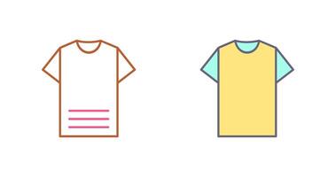 Plain T Shirt Icon Design vector