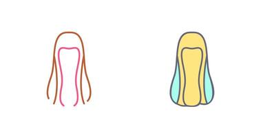 Hair Icon Design vector