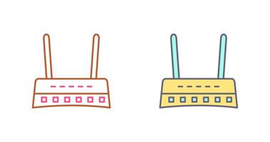 Router Icon Design vector