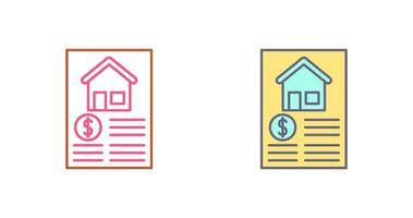 Document Icon Design vector