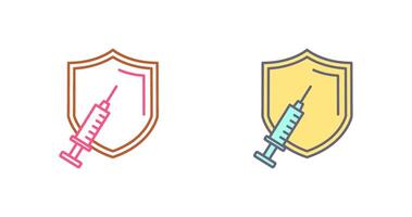 Vaccination Icon Design vector