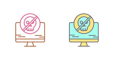 Antivirus Icon Design vector