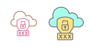 Password Icon Design vector