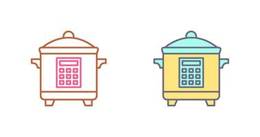 Cooker Icon Design vector