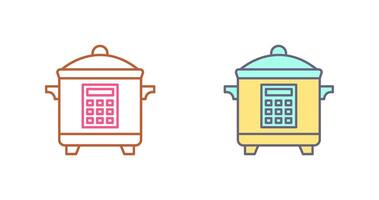 Cooker Icon Design vector