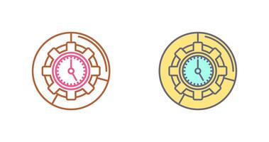 Time Management Icon Design vector