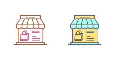 Shop Icon Design vector