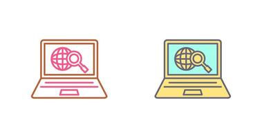 Explore Icon Design vector