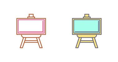 Easel Icon Design vector