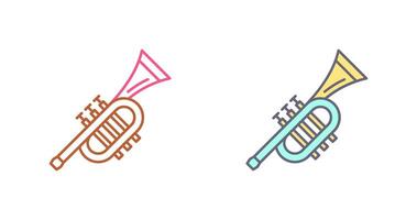 Trumpet Icon Design vector