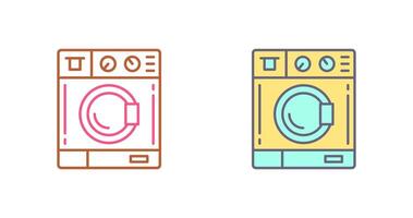 Washing Machine Icon Design vector