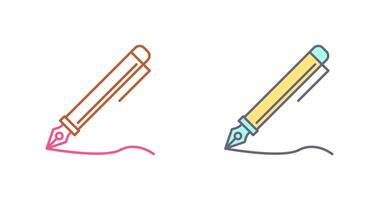 Pen Icon Design vector