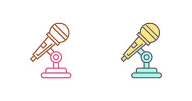 Microphone Icon Design vector