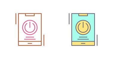 Power Icon Design vector