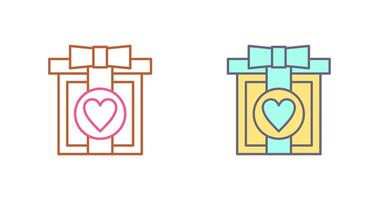 Gift Box Icon Design vector