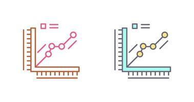 Graph Icon Design vector