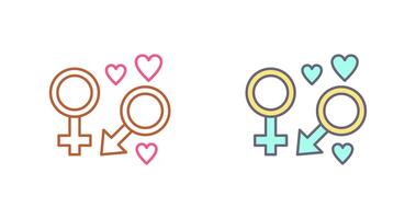 Genders Icon Design vector