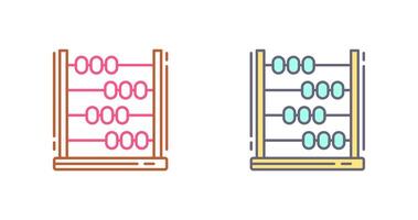 Abacus Icon Design vector