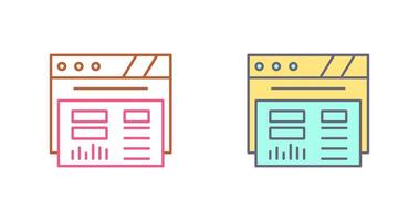 Dashboard Icon Design vector