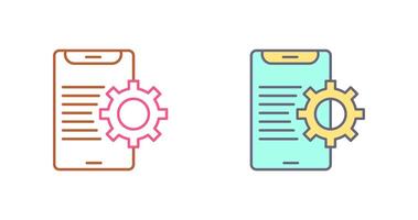 Settings Icon Design vector