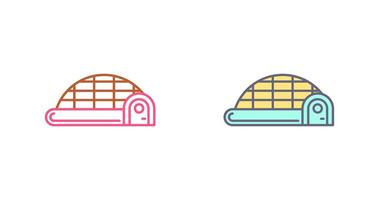 Igloo Icon Design vector