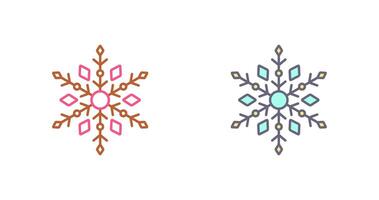 Snow Flake Icon Design vector