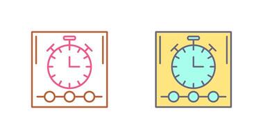 diseño de icono de tiempo vector