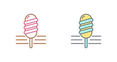 Popsicle Icon Design vector