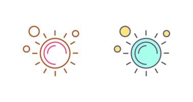 Sun Icon Design vector