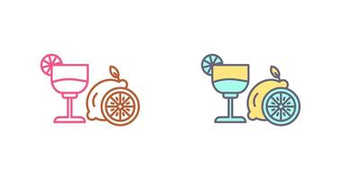 Lime Juice Icon Design vector