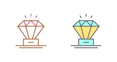 Diamond Icon Design vector
