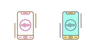 Recorder Icon Design vector