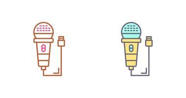 Microphone Icon Design vector