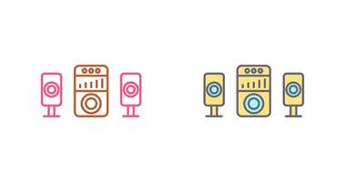 Sound System Icon Design vector