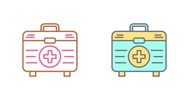 First Aid Kit Icon Design vector