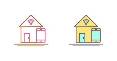 Home Automation Icon Design vector