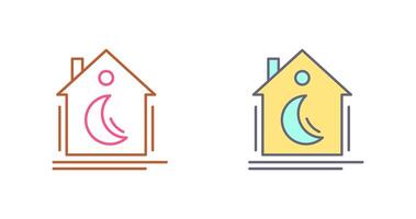 Night Mode Icon Design vector