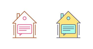 Message Icon Design vector