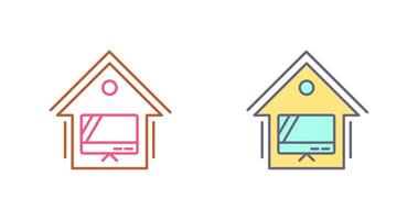 Smart TV Icon Design vector