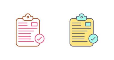 Secure Notepad Icon Design vector