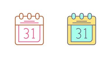 Calendar Icon Design vector