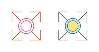 Expand Icon Design vector